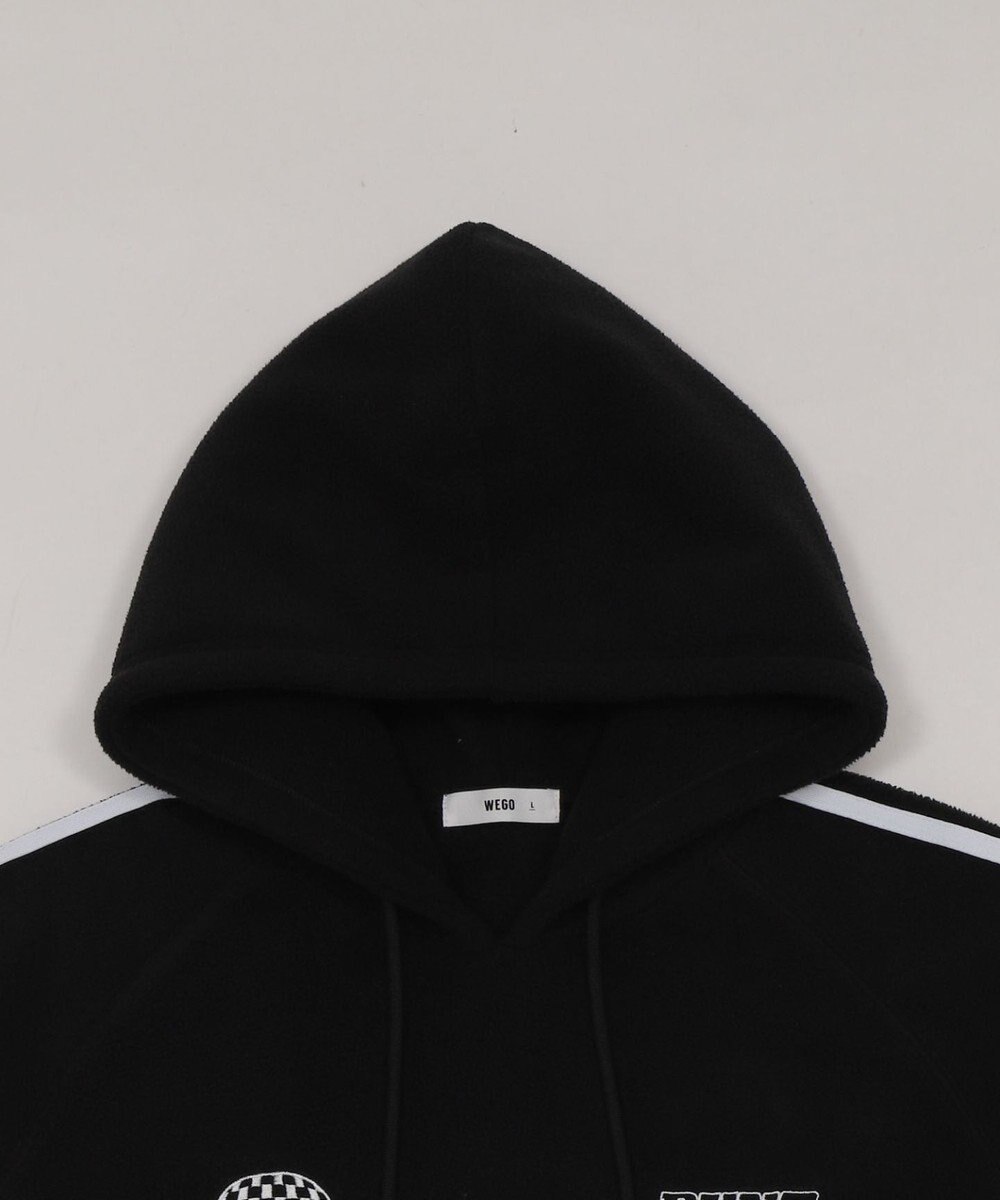 WEGO ラインフリースパーカー 