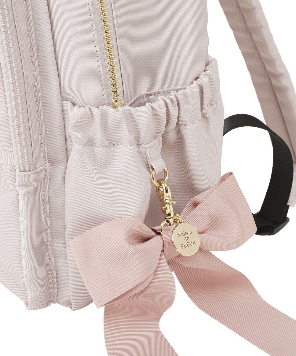 Maison de FLEUR 撥水加工ポケットリュック 