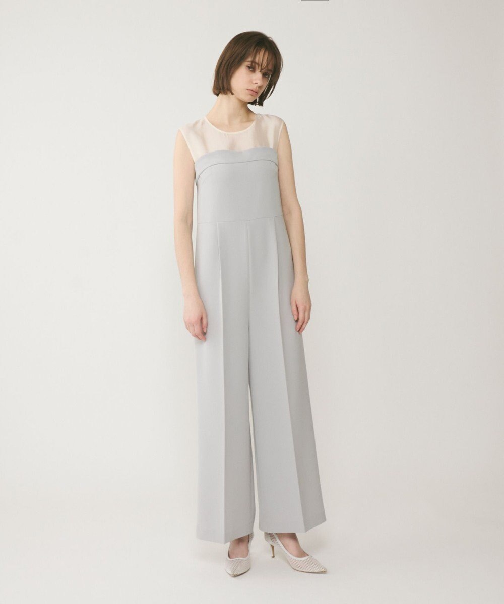 GRACE CONTINENTAL オーガン切替サロペ 