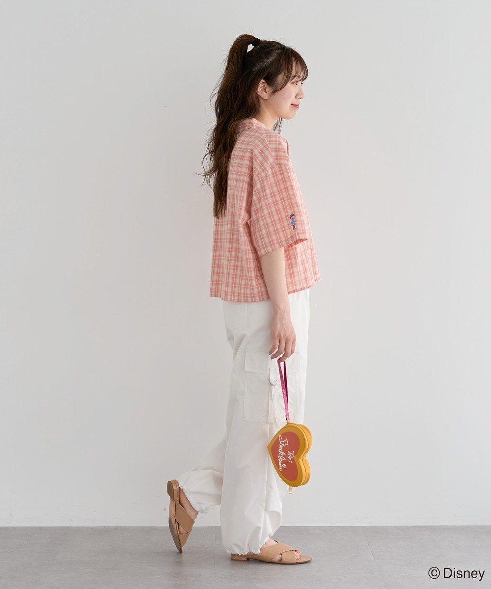 Green Parks シュガーラッシュ　／　チェックショート丈シャツ 