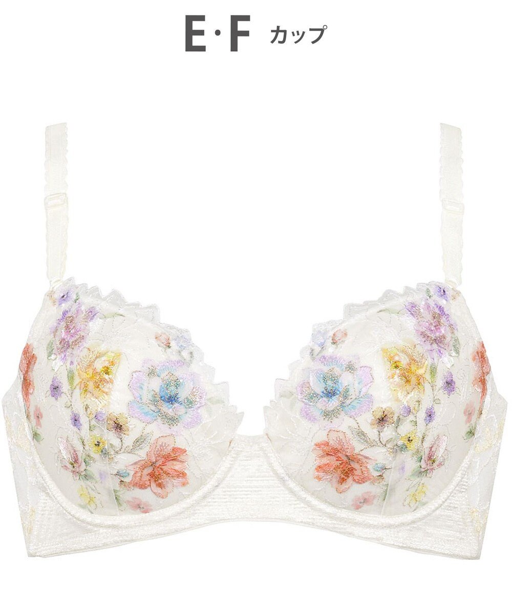 Wing ブラジャー 背中の段差をスムージング 脇高設計 胸ふっくら 【後ろ姿きれいブラ】 ブラ KB2721 ウイング／ワコール 