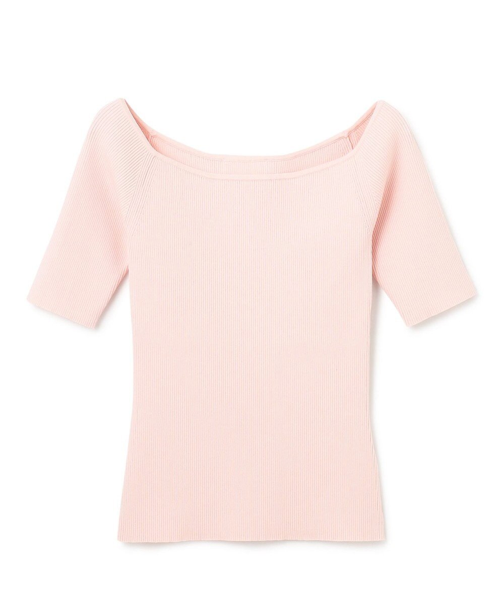 uncrave 【ご好評につき追加生産】ドライタッチ ニット オフショル トップス（uncrave WHITE） 