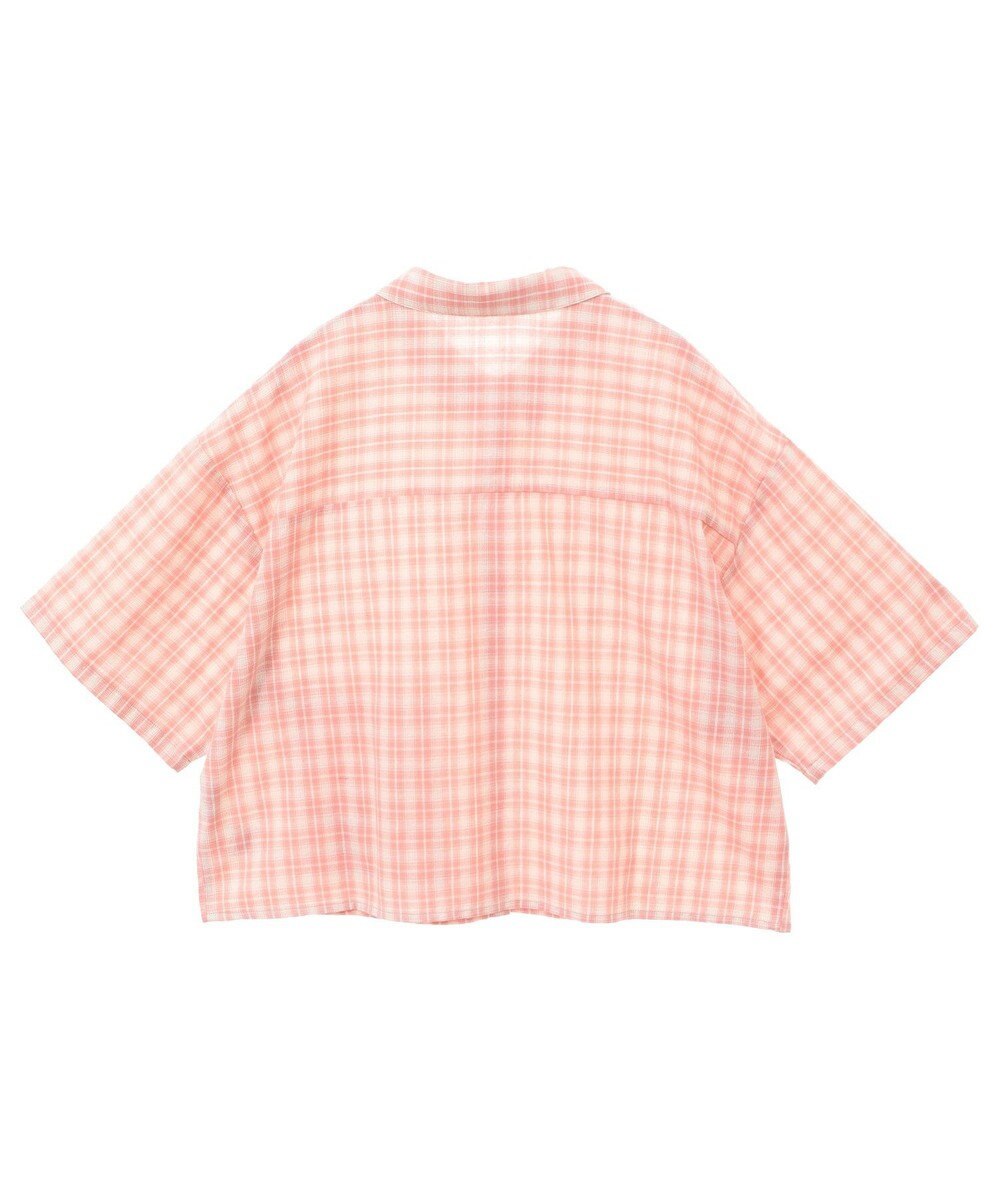 Green Parks シュガーラッシュ　／　チェックショート丈シャツ 