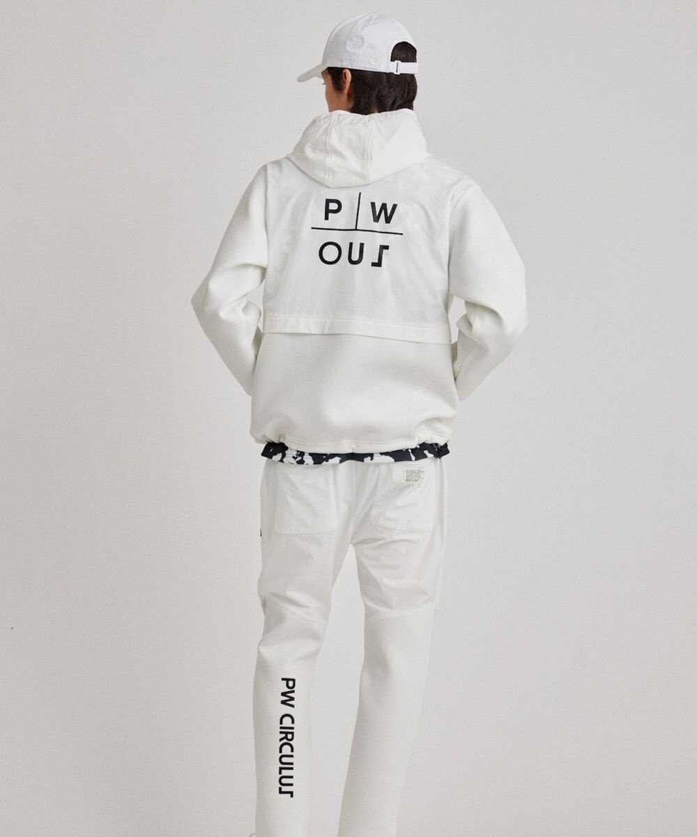 PW CIRCULUS 【MEN】NEW ダンボール デタッチャブルフーディー 