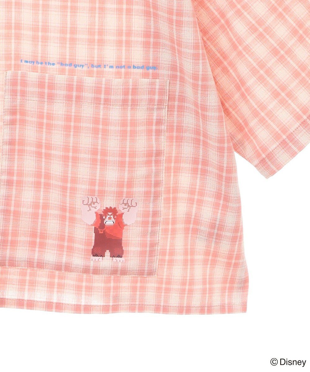 Green Parks シュガーラッシュ　／　チェックショート丈シャツ 