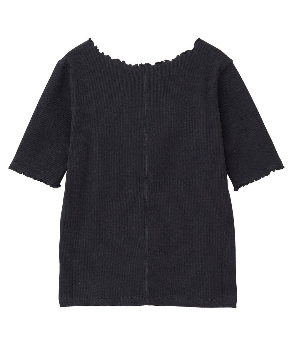 earth music&ecology リブメロープルオーバー 