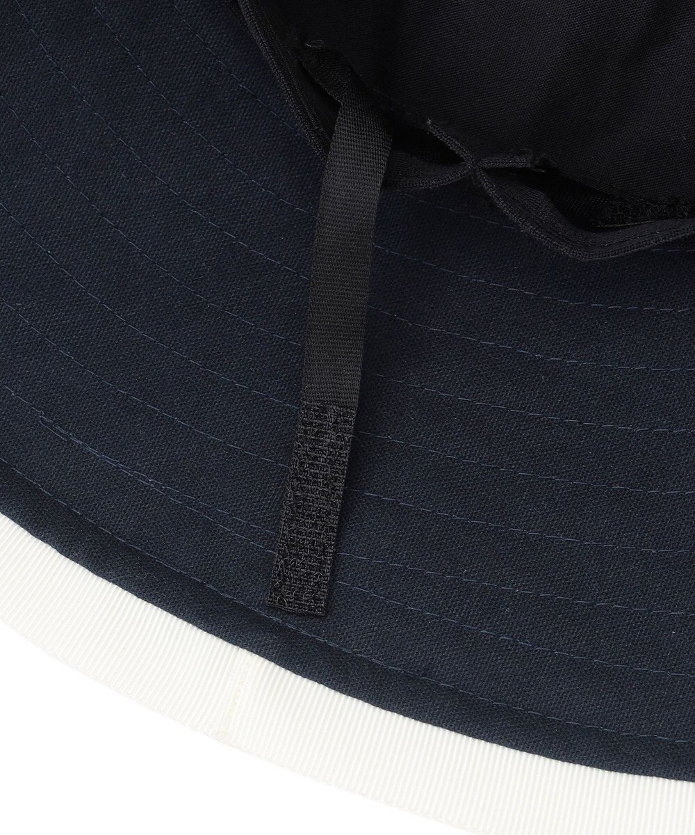 TOCCA 【サイズ調整可】TRIM RIBBON BUCKET HAT コットン バケットハット 