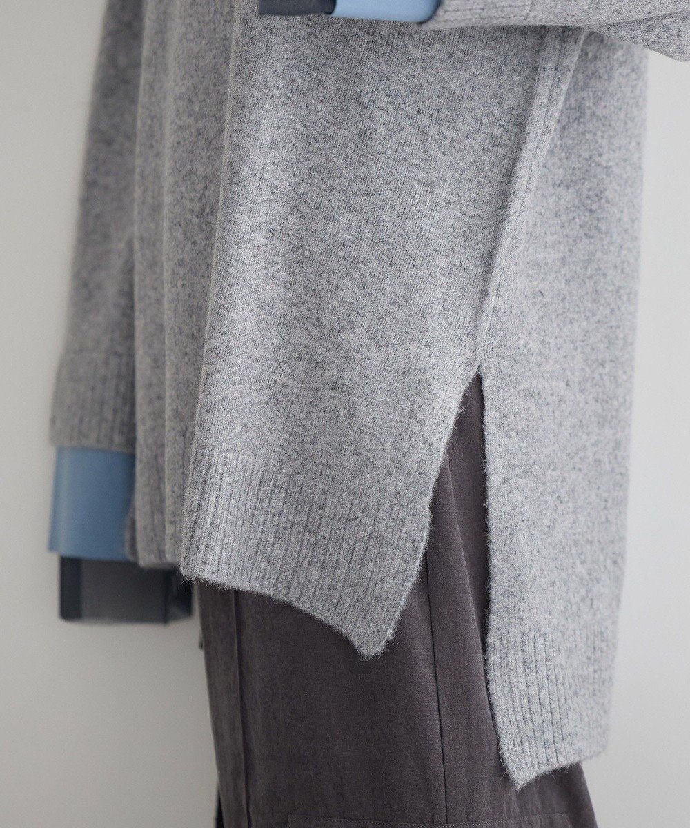 YECCA VECCA 袖レイヤードソフトニット 