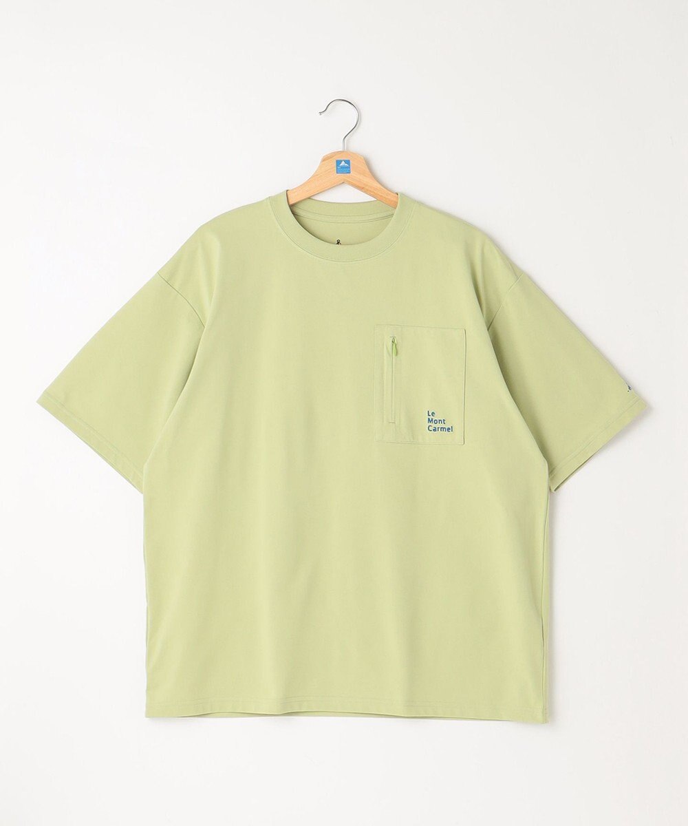 SHARE PARK MENS 【UVカット・吸水速乾・ストレッチ・軽量 】バックプリントポケットTシャツ（L・XLサイズ） 