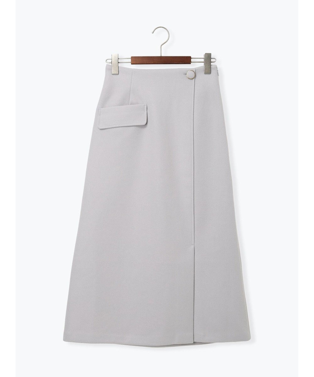 Te chichi メルトンジャージートラペーズスカート 