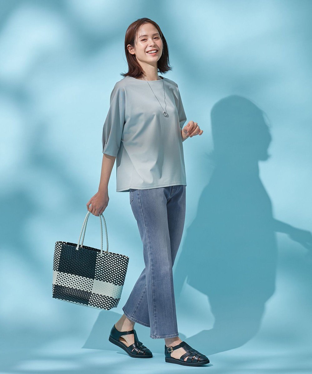 ANY 【洗濯機可/ストレッチ】デニムフレアパンツ 