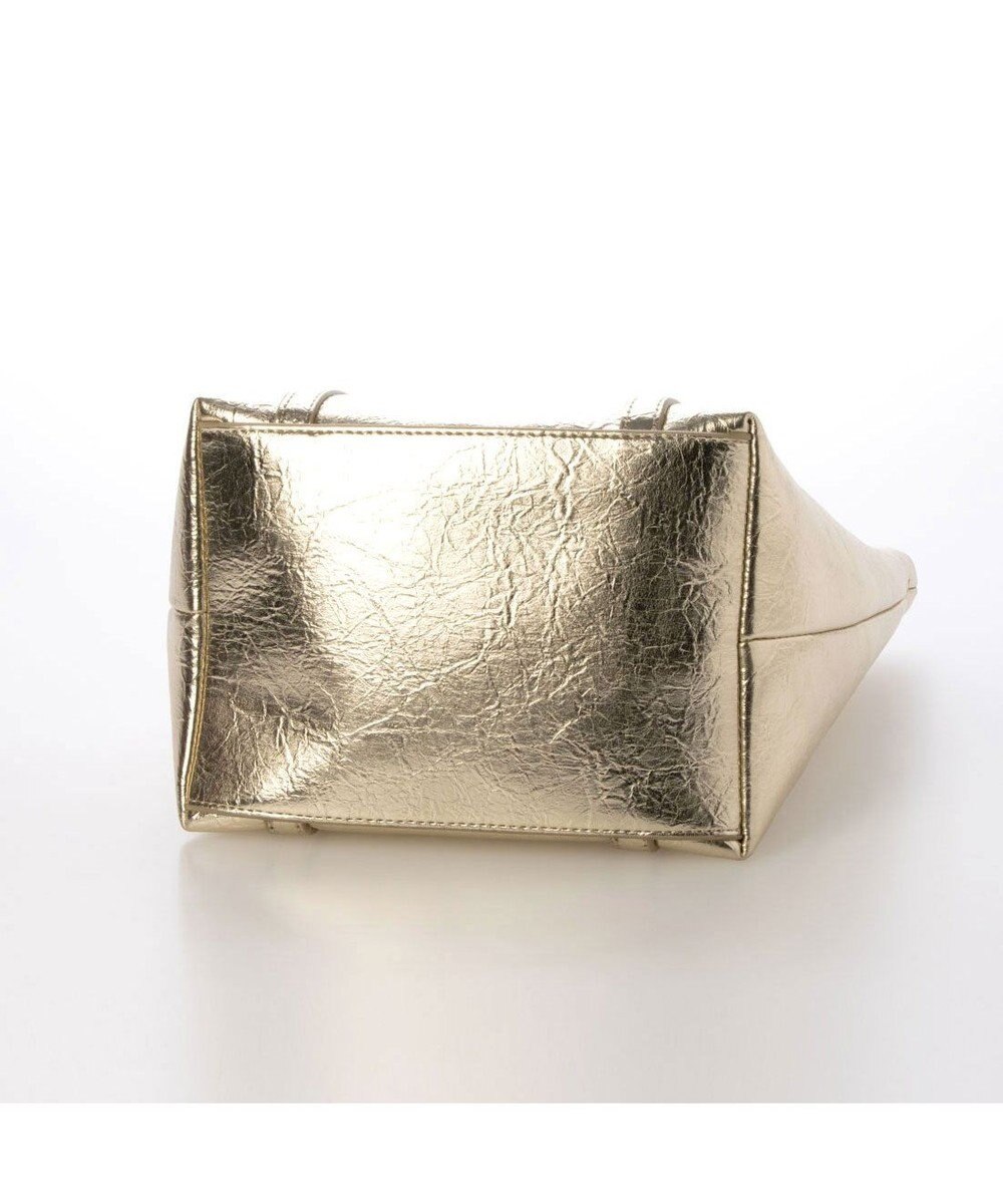 UNBILLION カシュカシュ cachecache / クラッシュメタリック2wayミニトート 