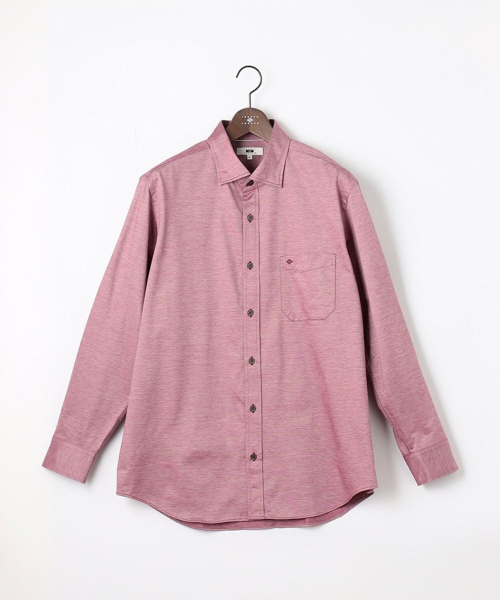 JOSEPH ABBOUD 【キングサイズ・ストレッチで快適な着心地・イージーケア】ジャージー シャツ 