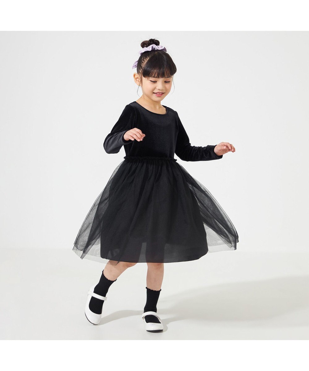 Chacott velour combi dress (kids) 