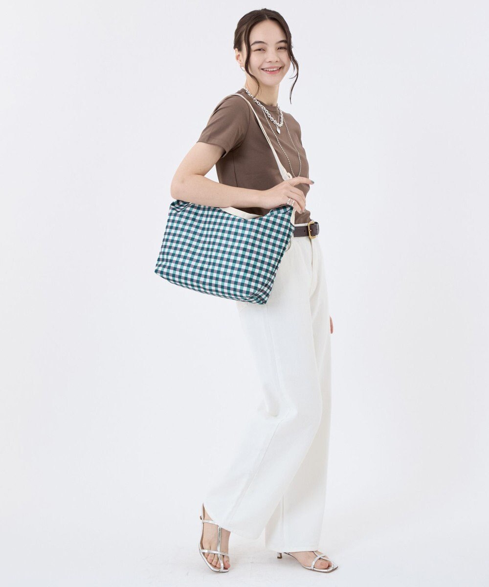 LeSportsac DELUXE EASY CARRY TOTE/フォレストギンガム 