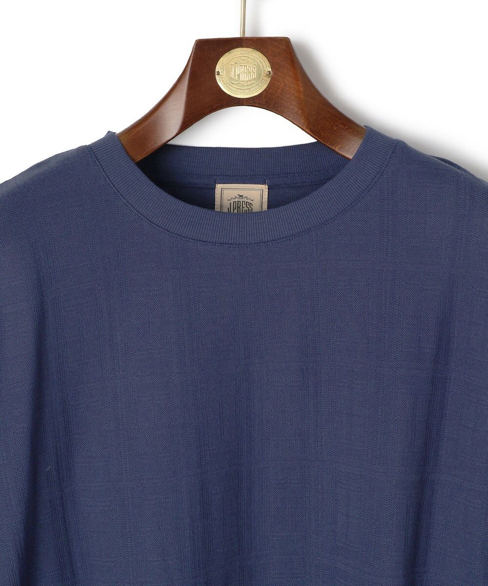 J.PRESS MEN 【KING SIZE】【ビジネス対応】リンクスシャドーチェック ロングスリーブTシャツ 