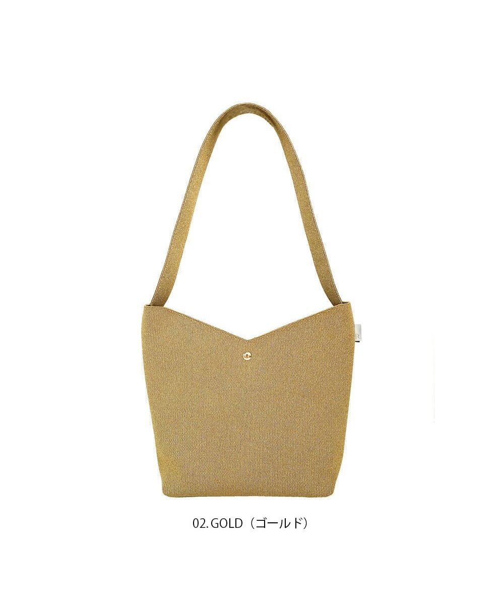 ROOTOTE 1301【ラメ糸ミックス-幾何学模様】LT.デリ.アミ.ニット-A 