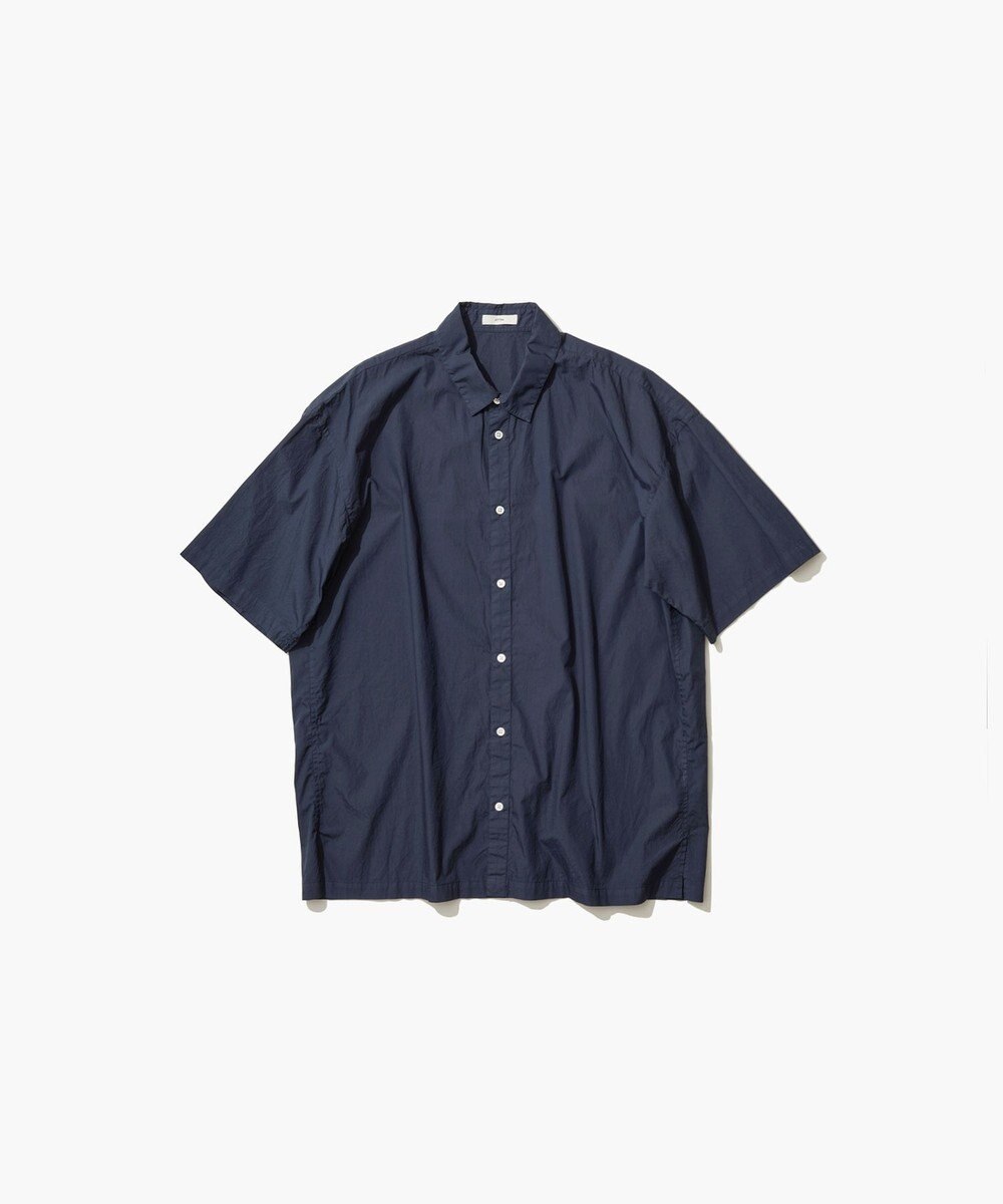 ATON COTTON LAWN | オーバーサイズショートスリーブシャツ - UNISEX 