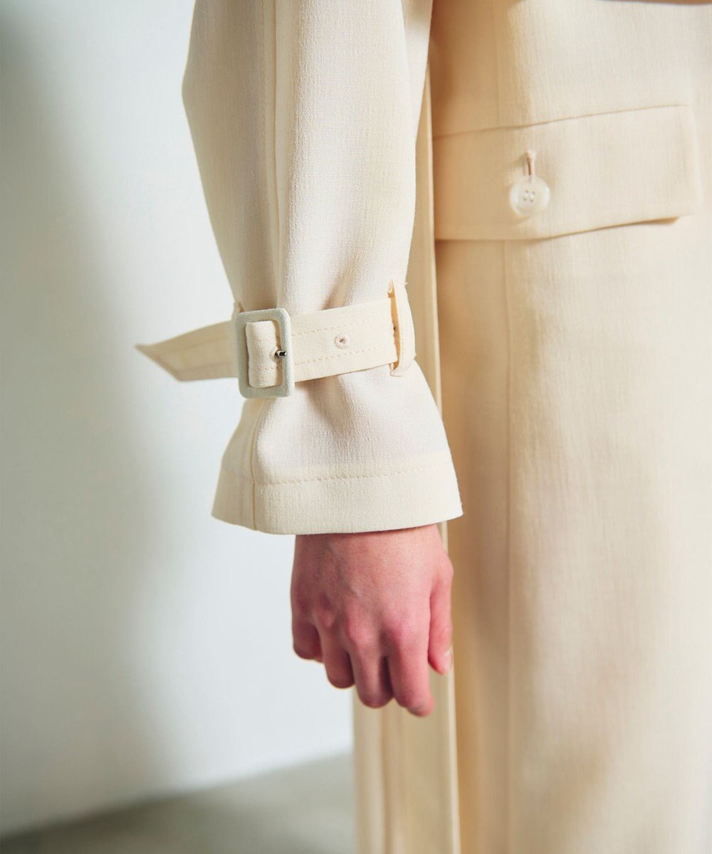 GRACE CONTINENTAL ストレッチスラブ3WAYコート 