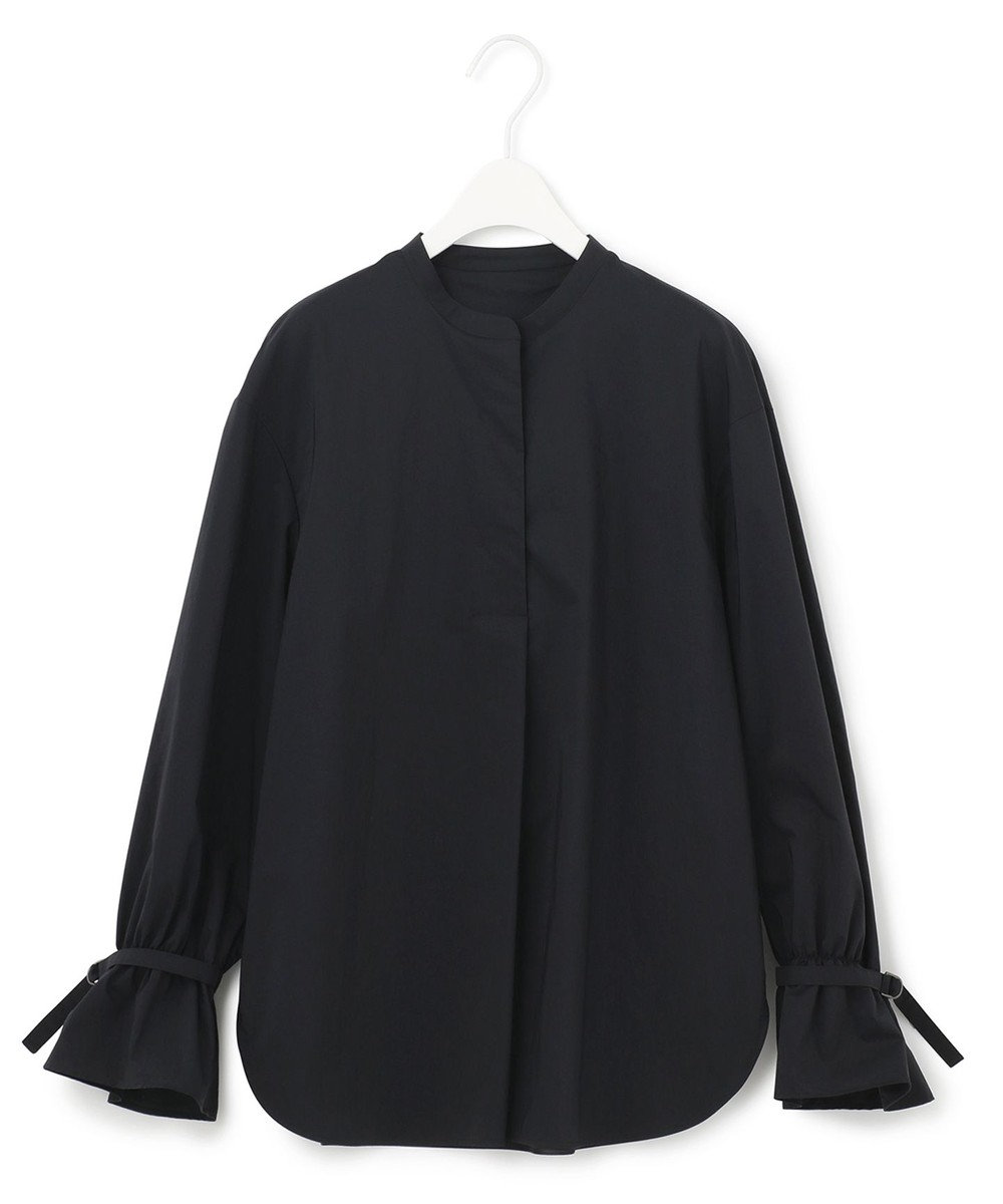 ICB 【洗える】エコナイロンストレッチ プルオーバーブラウス 