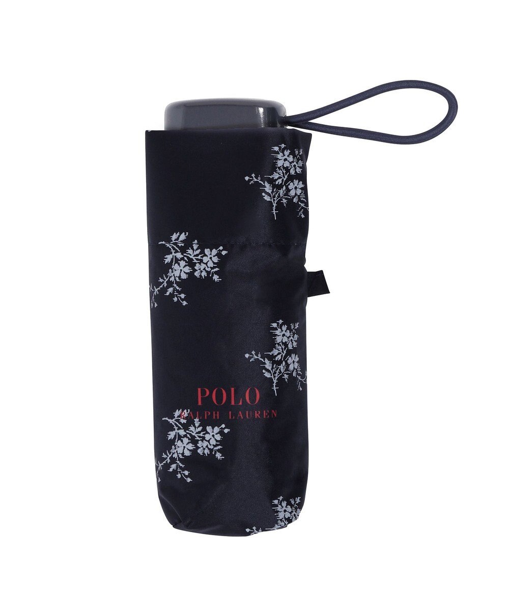 MOONBAT 【WEB限定/UV遮蔽率100％/晴雨兼用】POLO RALPH LAUREN （ポロ ラルフローレン）晴雨兼用日傘 折りたたみ傘 コンパクト 花柄 