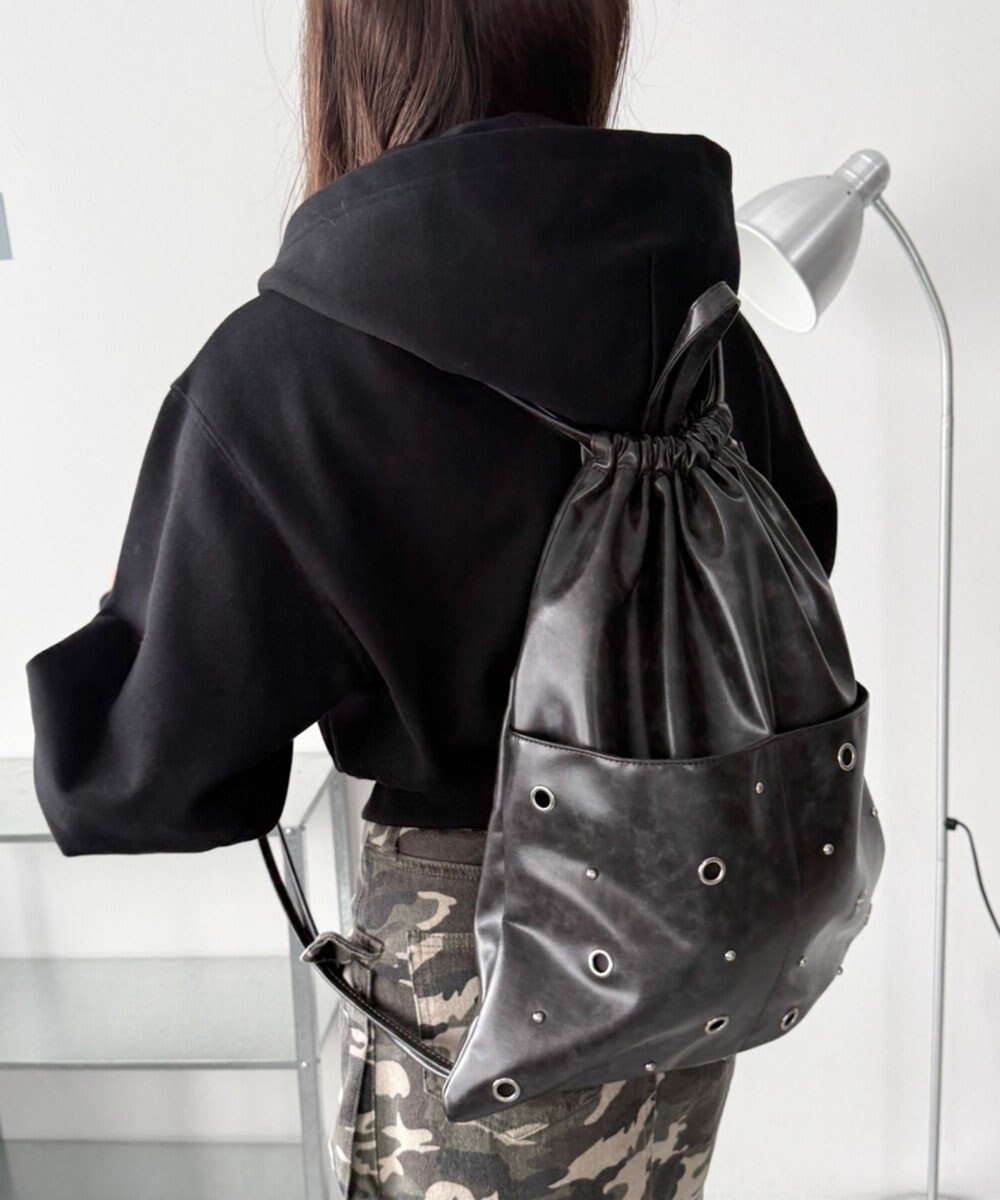 WEGO ハトメデザインナップサック 