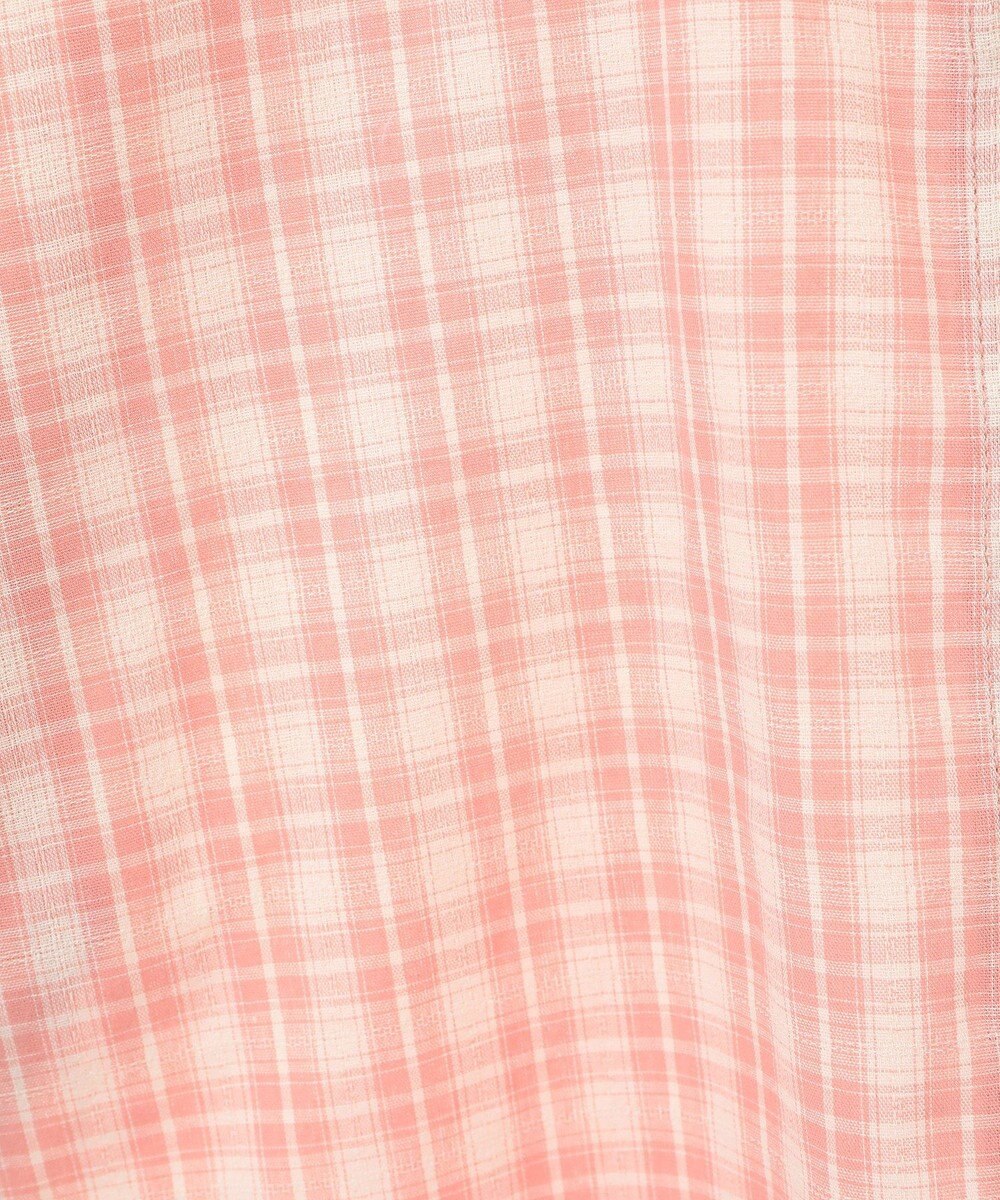 Green Parks シュガーラッシュ　／　チェックショート丈シャツ 