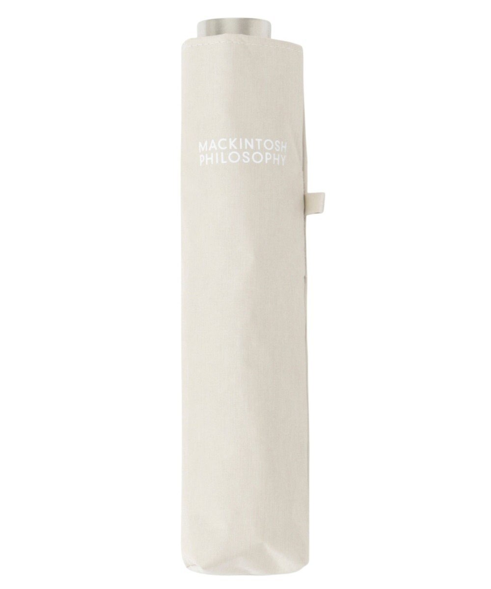 MOONBAT 【フワクール生地使用/軽量】MACKINTOSH PHILOSOPHY 遮光 晴雨兼用 折りたたみ日傘 シャンブレー 