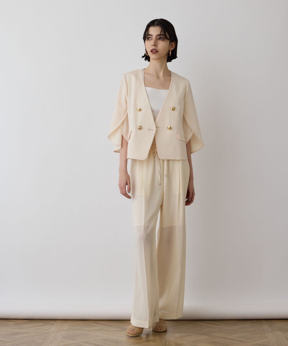 GRACE CONTINENTAL ラップスリーブジャケット 