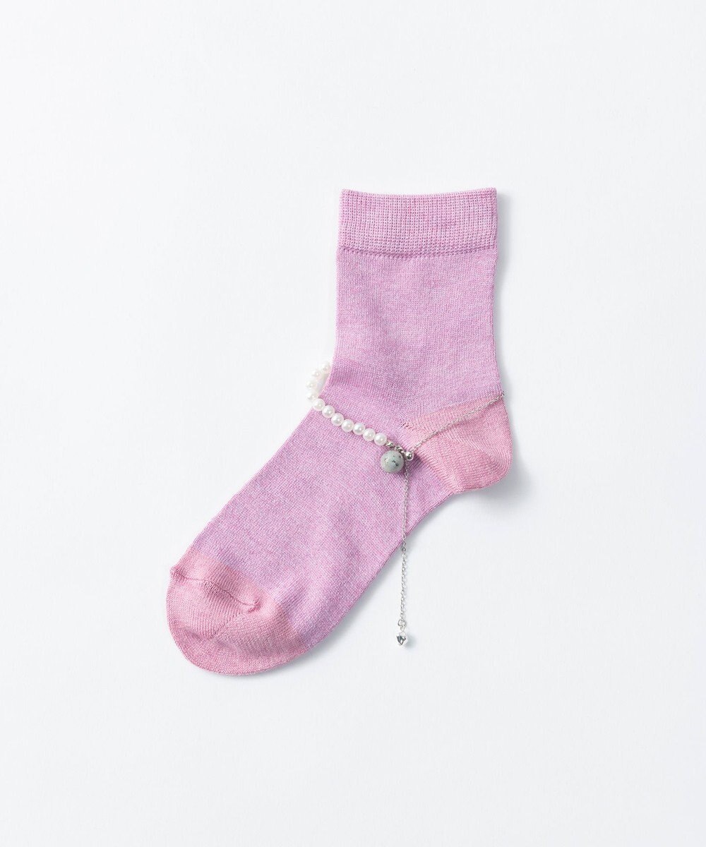 TRICOTE アンクレット付きベーシックソックス 