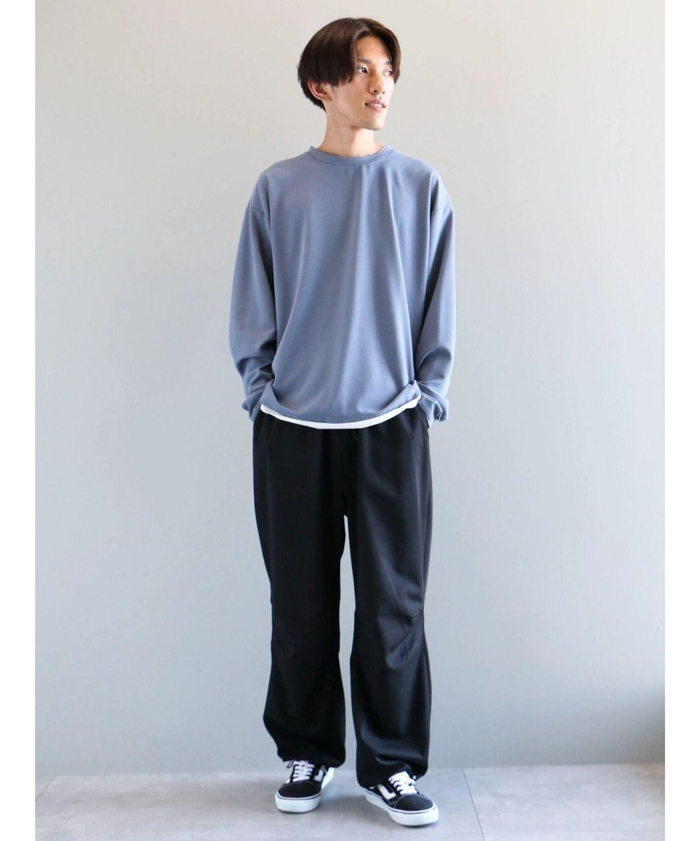 CRAFT STANDARD BOUTIQUE 梨地カットフェイクレイヤードＬ／Ｓ　ＴＥＥ 