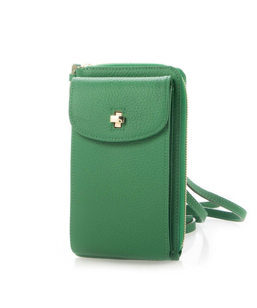 UNBILLION ペルケ perche / 牛革シュリンクタイプモバイルウォレットショルダー　旧8660 