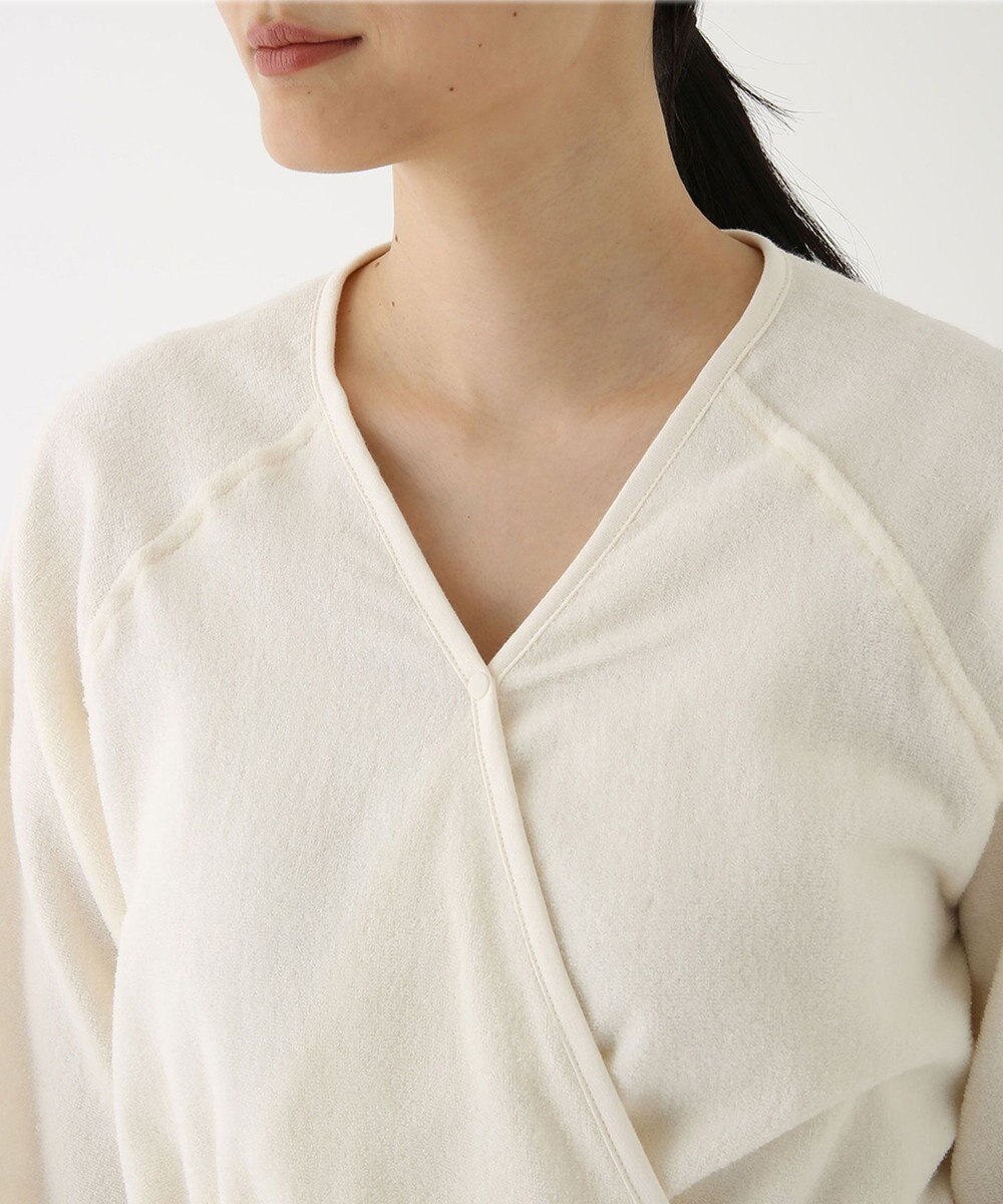 UCHINO エアリータッチ ラグランレディスローブ 