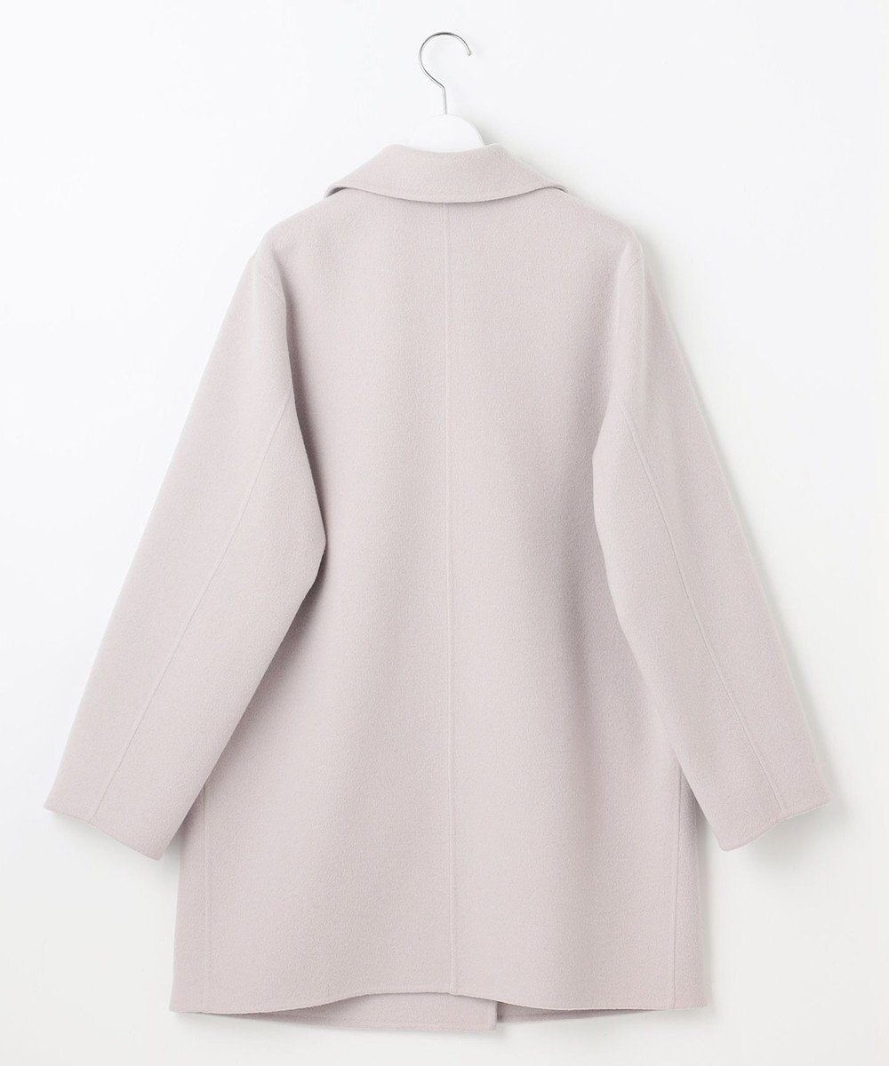 自由区 S ウールリバーダブルブレストコート 