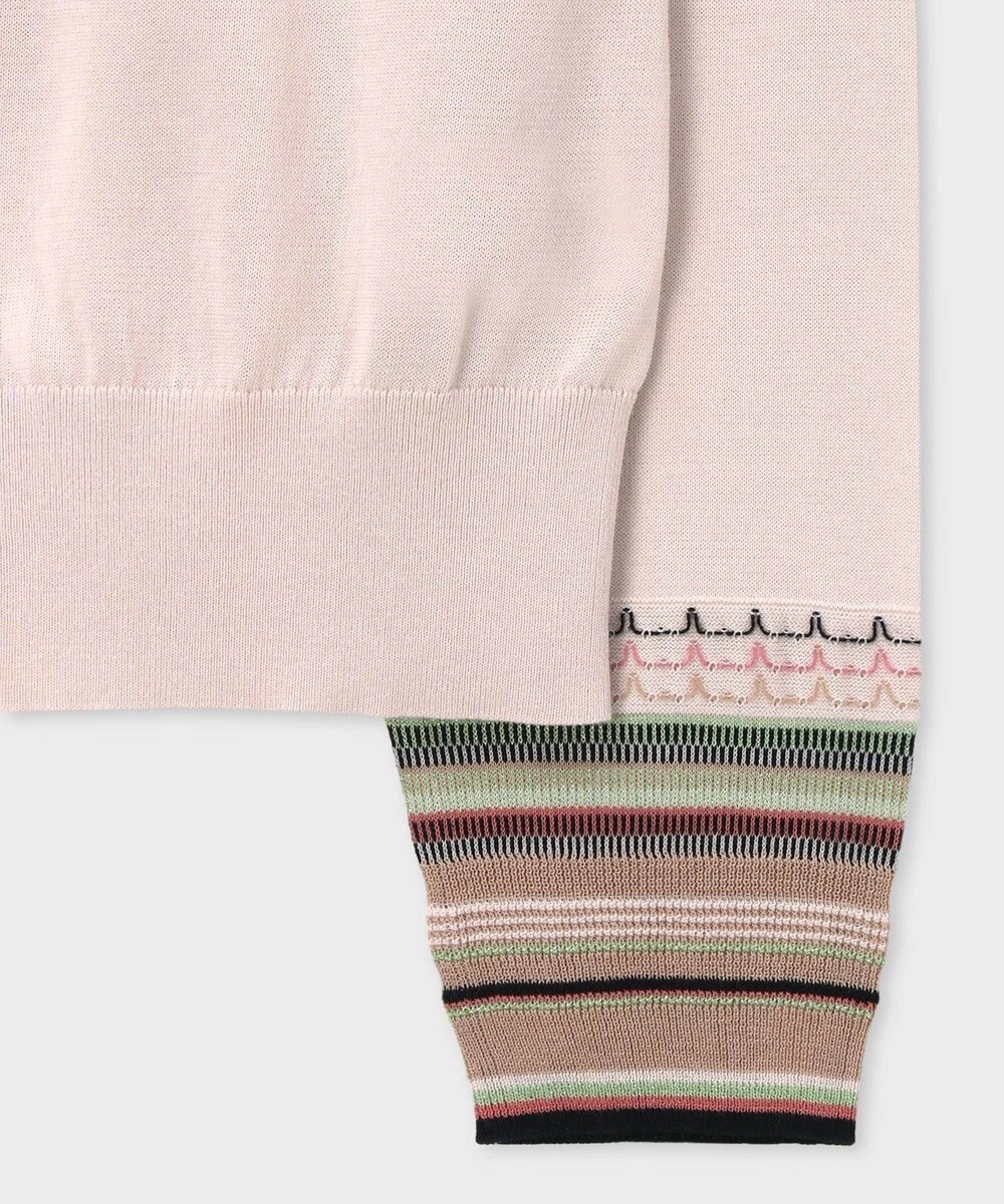 Paul Smith デザイン ステッチ Vネック カーディガン 