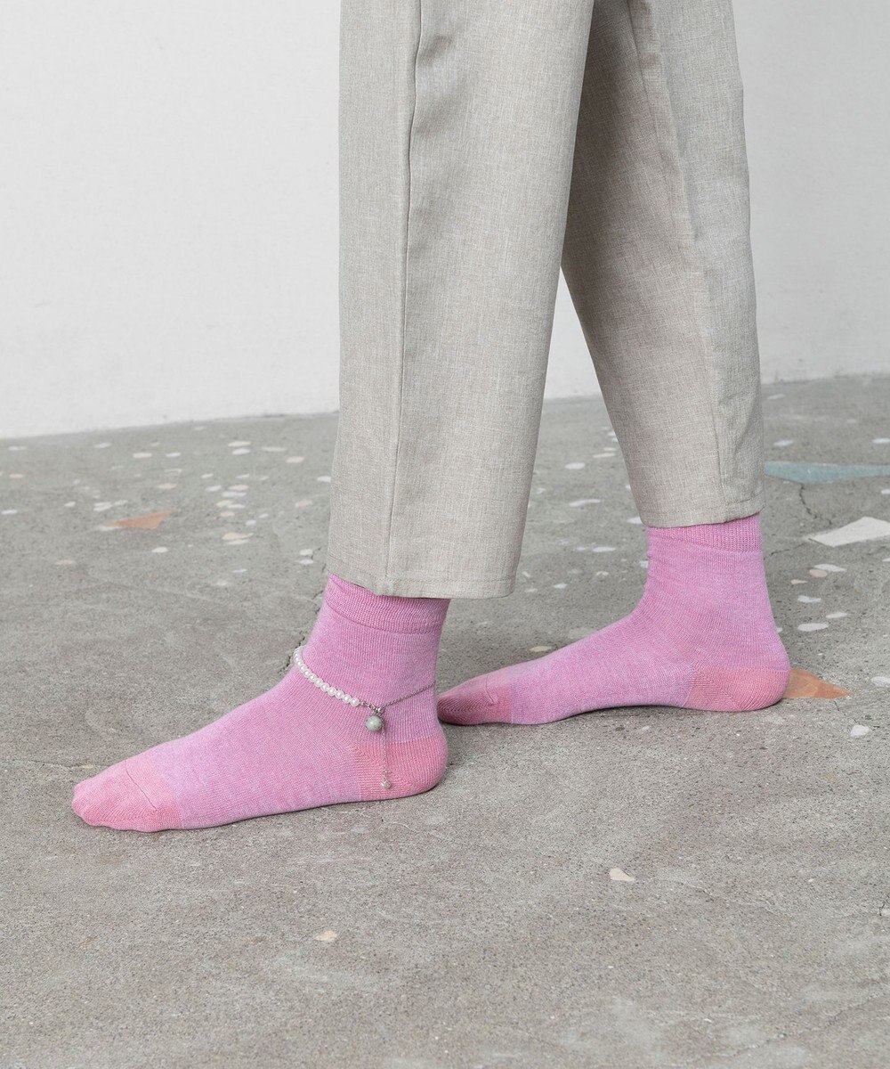 TRICOTE アンクレット付きベーシックソックス 