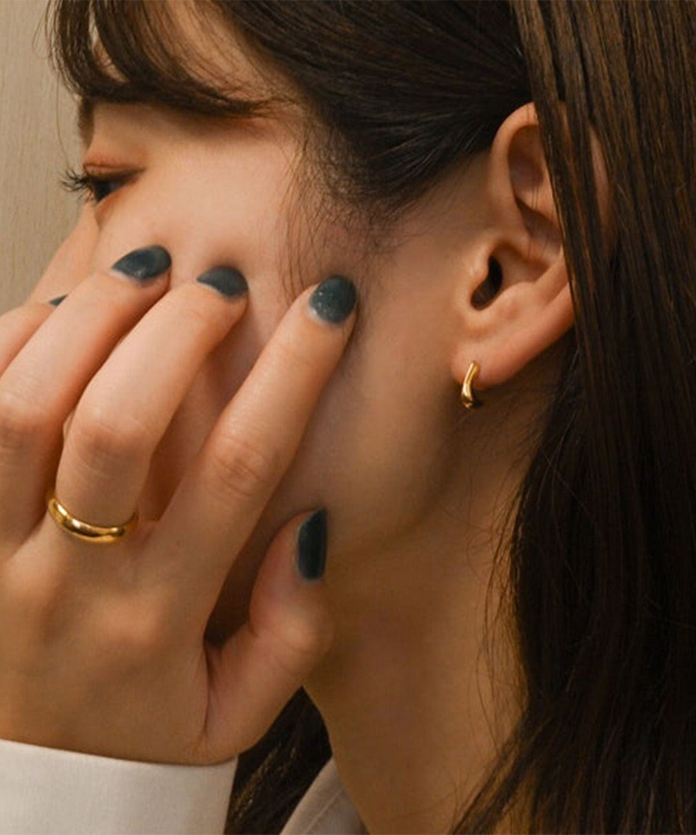 blancotokyo 【金属アレルギー対応】ニュアンスドロップピアス LAGRIMA pierce 
