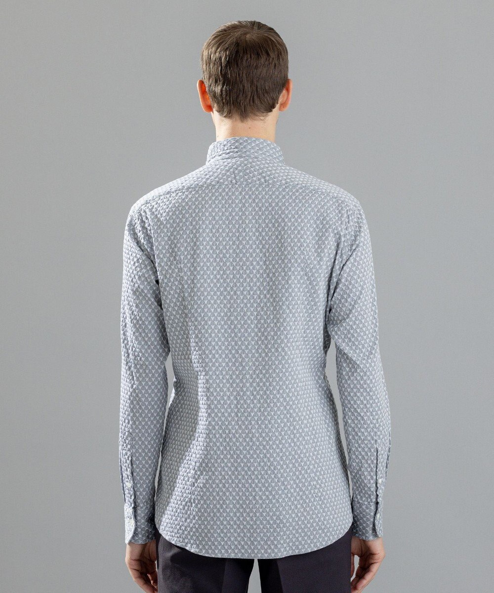 JOSEPH HOMME トライジャガードストレッチ　ウィングカラーシャツ 