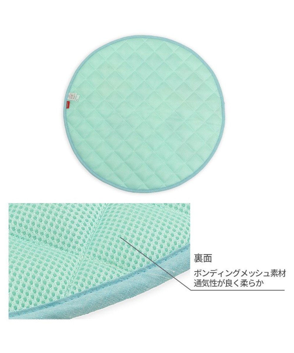 PET PARADISE スヌーピー 冷感柔らか マット 《アイス柄》 丸型 Ｓ 