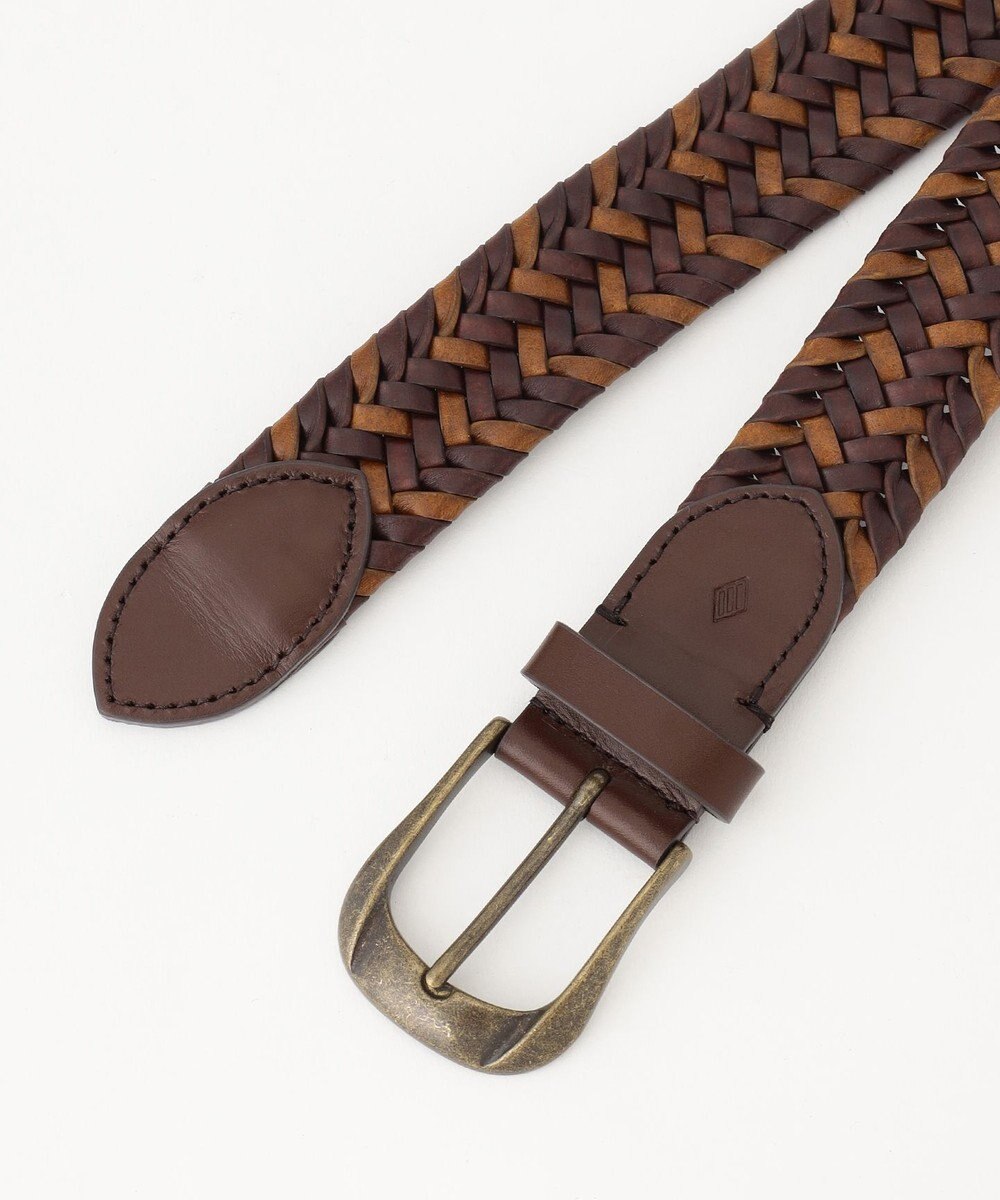 JOSEPH ABBOUD レザーメッシュ　ベルト 