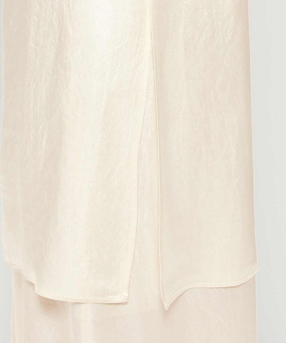 uncrave アセテートヴィンテージサテン キャミソールブラウス 
