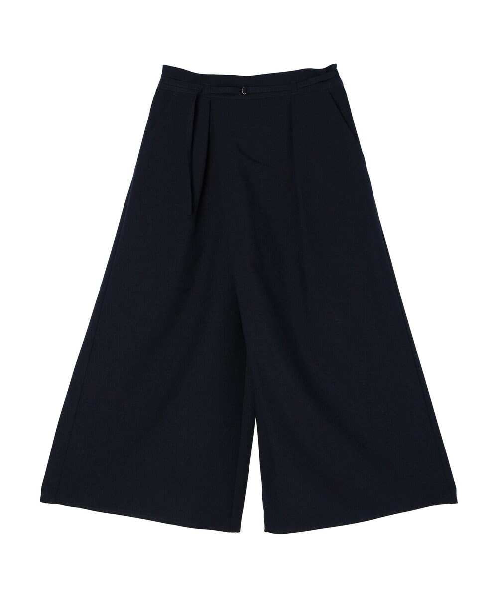 Green Parks 接触冷感　ベルト付ガウチョパンツ 