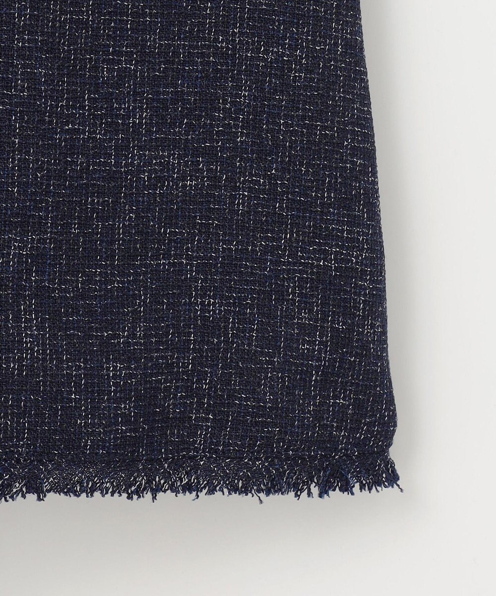 Feroux 【セットアップ対応】春ツイード フレアスカート 