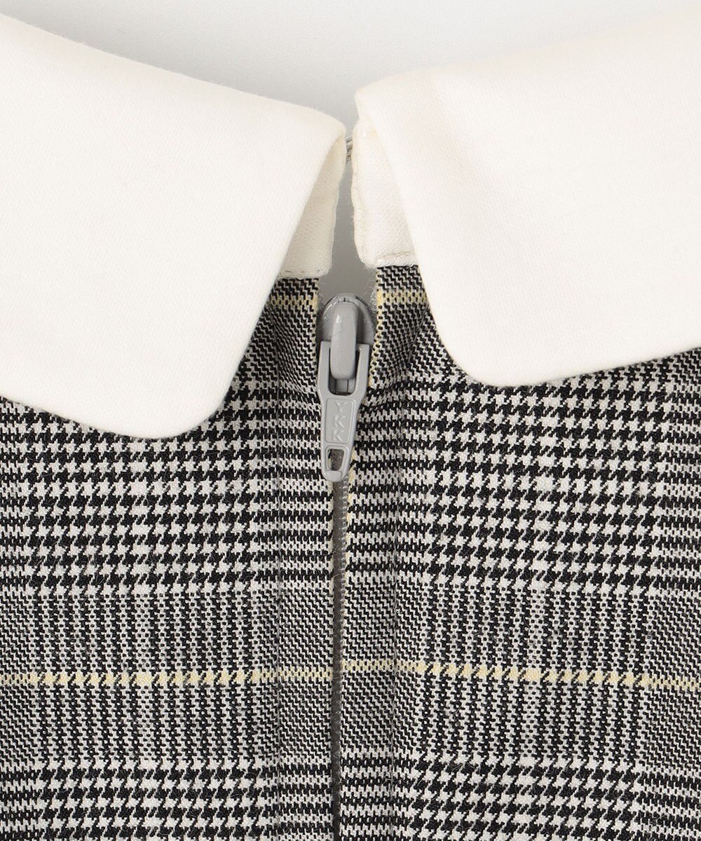 組曲 KIDS 【110-140cm】グレンチェック ワンピース 