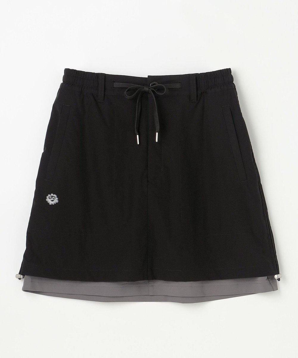 PW CIRCULUS 【蓄熱裏地】【WOMEN】バイカラースカート ゴルフウェア レディース 