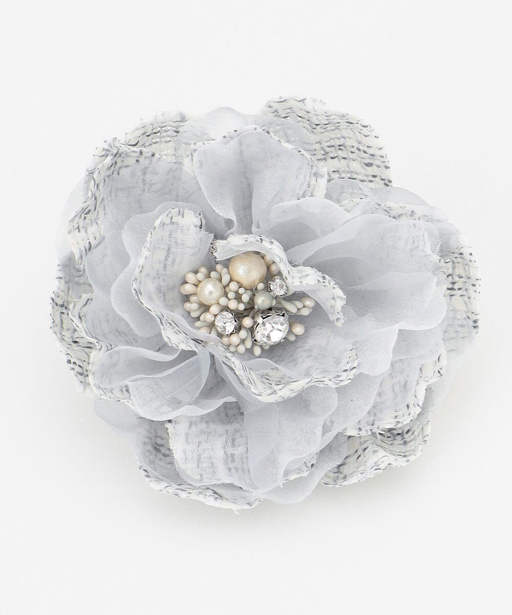 J.PRESS LADIES ツイード コサージュ 