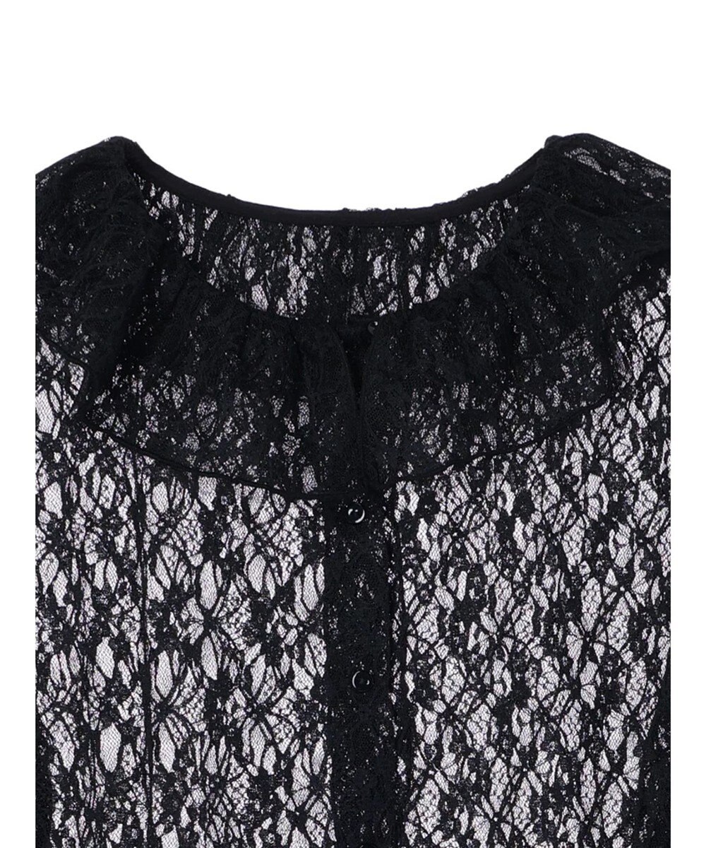 earth music&ecology ポコポコレースブラウス 