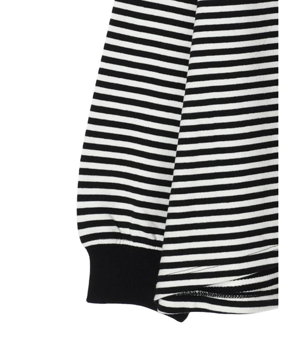 AMERICAN HOLIC 刺繍ロゴミニ裏毛ボートネックチュニック 