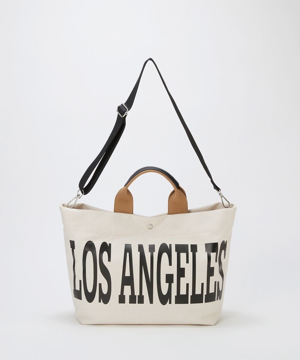 TOPKAPI 【Breath TOPKAPI】シティ プリント キャンバス 2way トートバッグ / A4対応 