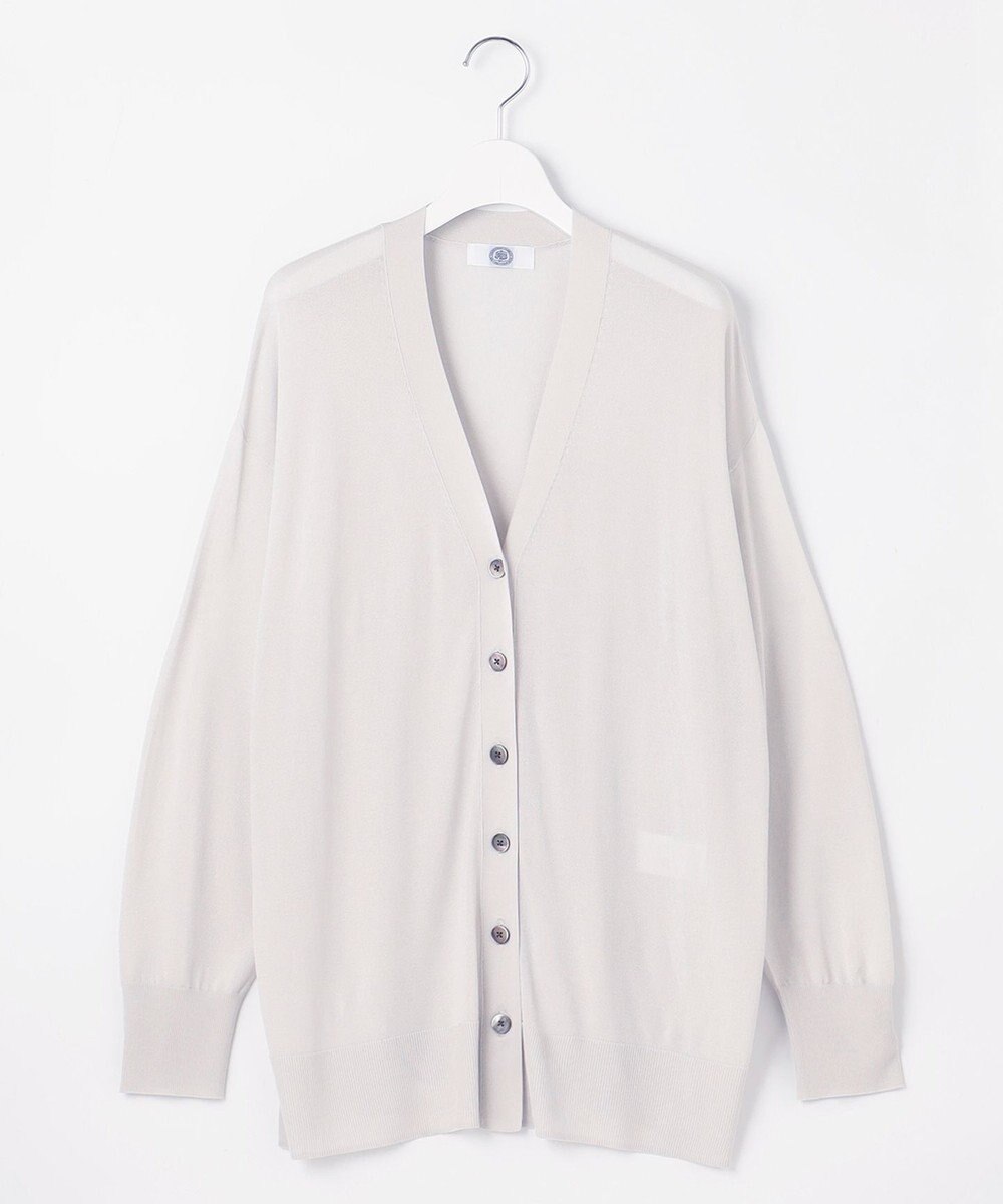 J.PRESS LADIES S 【WEB限定カラーあり・洗える】SILKY RAYON STRETCH カーディガン 